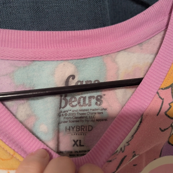 Hybrid Apparel Pastel Care Bears Top - Picture 3 of 4